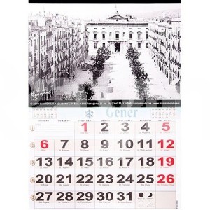 Calendario de pared "Aj. de Tarragona"