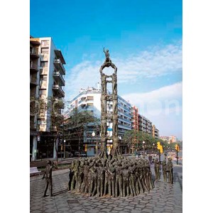 Monumento de los "Castellers de Tarragona"