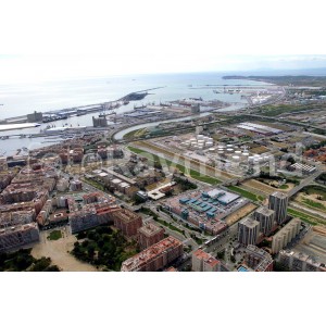 Vista Aérea del Puerto de Tarragona
